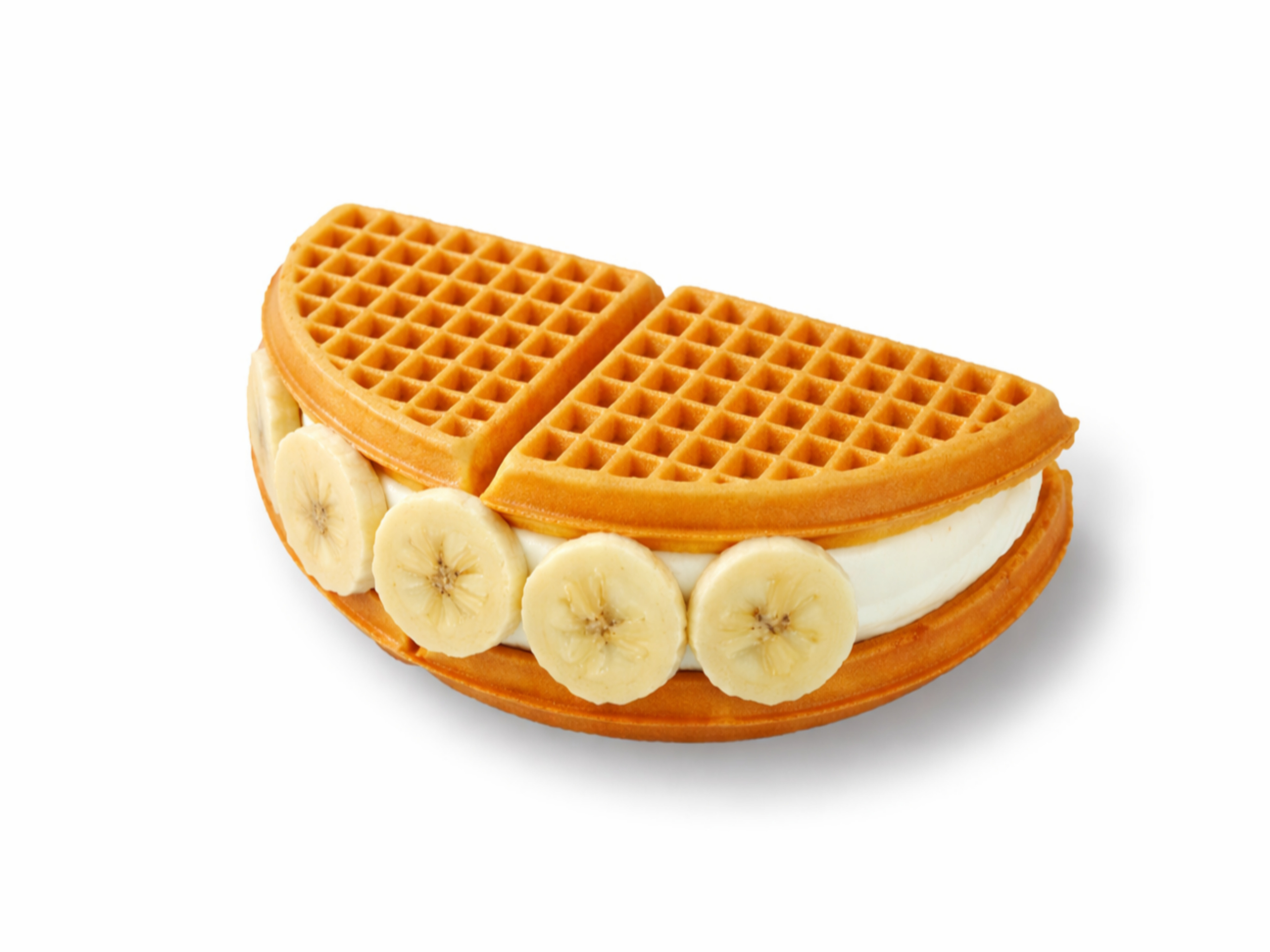 누텔라바나나 와플